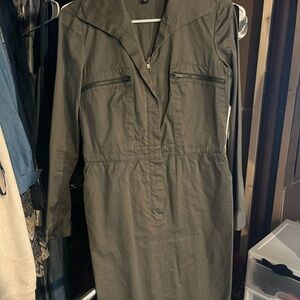 Jacob Olive Midi Dress